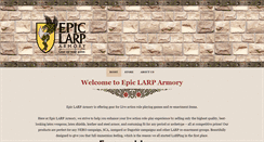 Desktop Screenshot of epiclarparmory.com